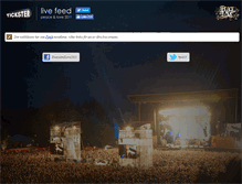 Tablet Screenshot of live.tickster.com